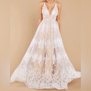 In Any Event White Maxi Dress from Red Dress Boutique